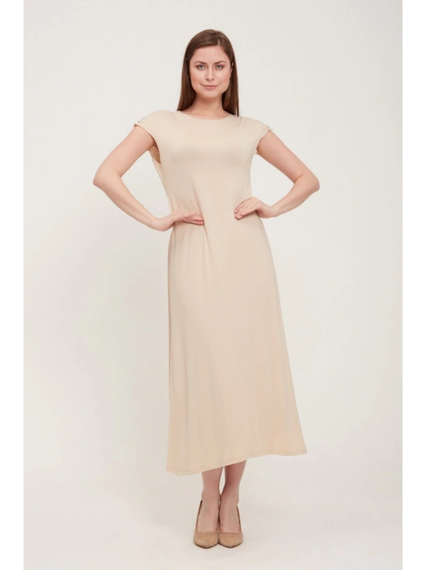 İNVEE 6139 Bej Elbise Astarı / İç Elbise