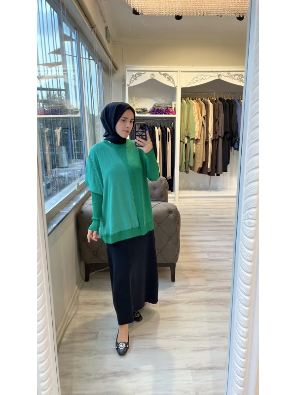 İNVEE 6248 Benetton Triko/Caz Tunik
