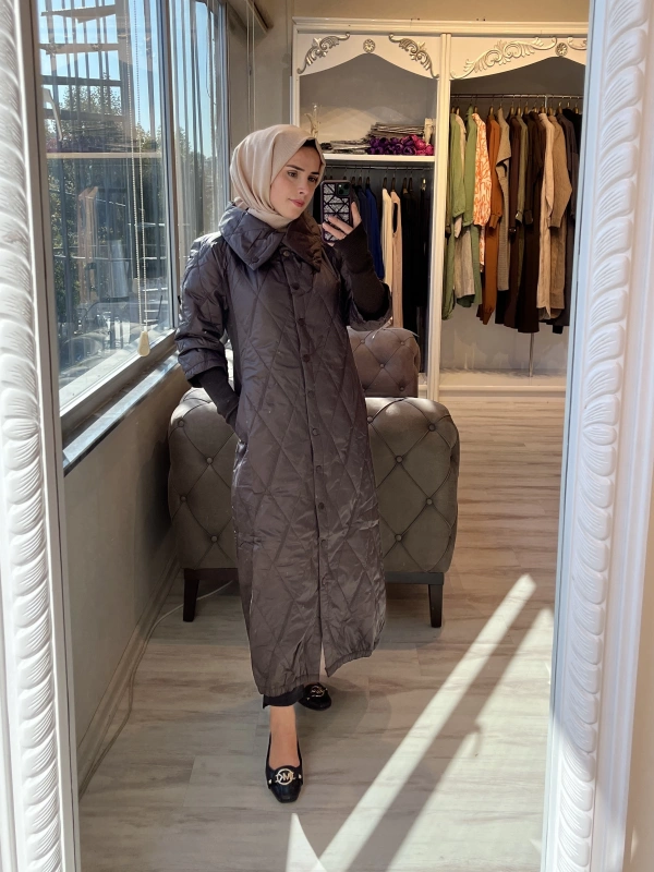 İNVEE 6378 Kahverengi Mont