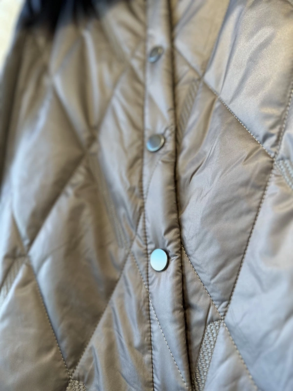 İNVEE 6378 Vizon Kapitone Mont