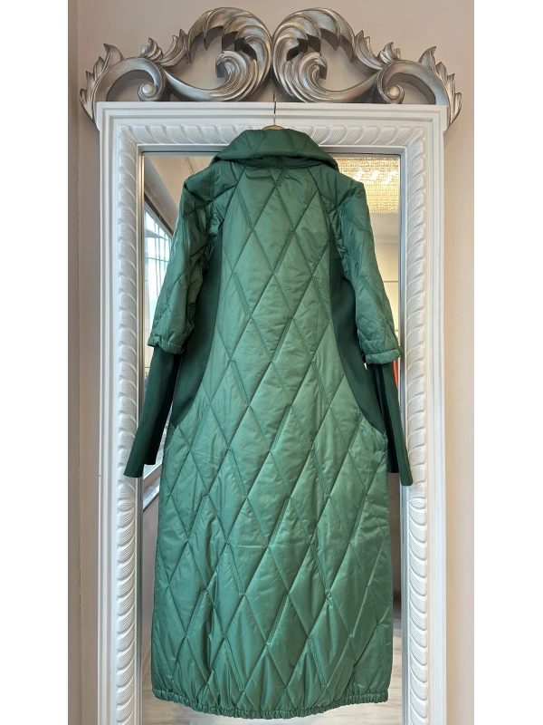 İNVEE Yeşil Kapitone Mont