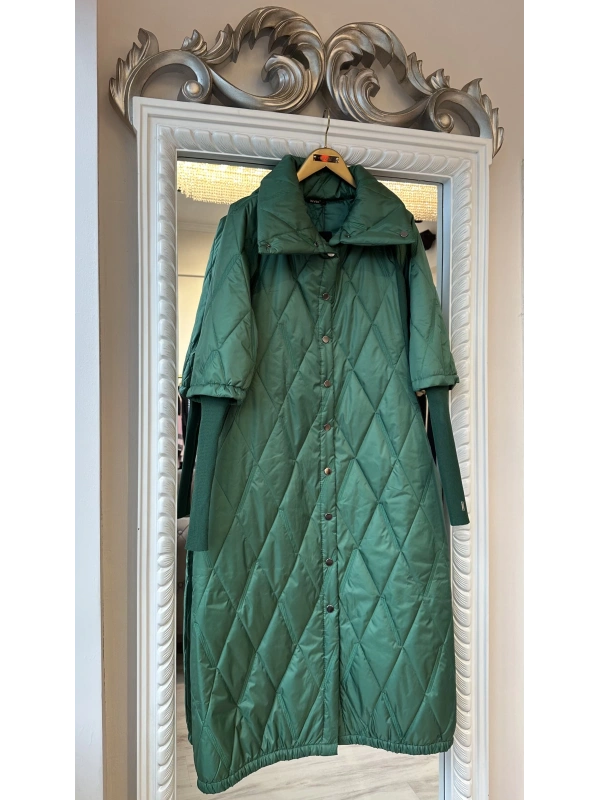 İNVEE Yeşil Kapitone Mont