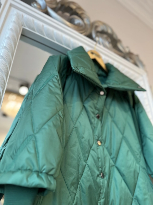 İNVEE Yeşil Kapitone Mont