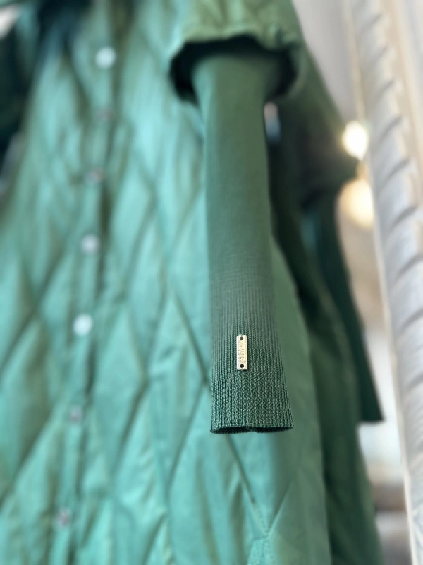 İNVEE Yeşil Kapitone Mont