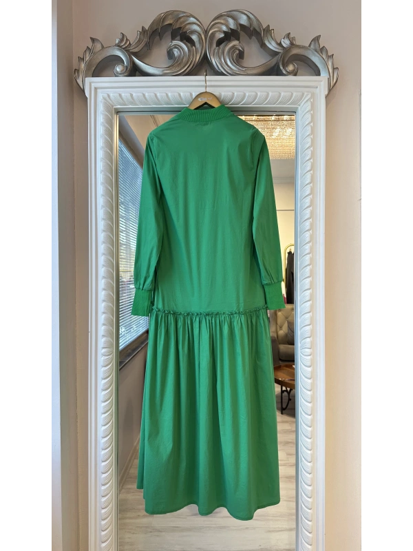 İNVEE Fermuar Detaylı Bonus Elbise