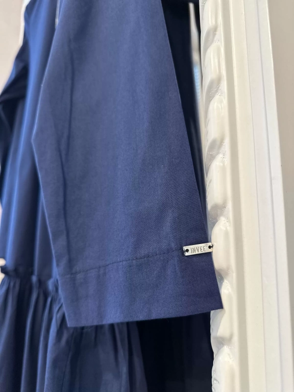 İNVEE 6389 Lacivert Elbise