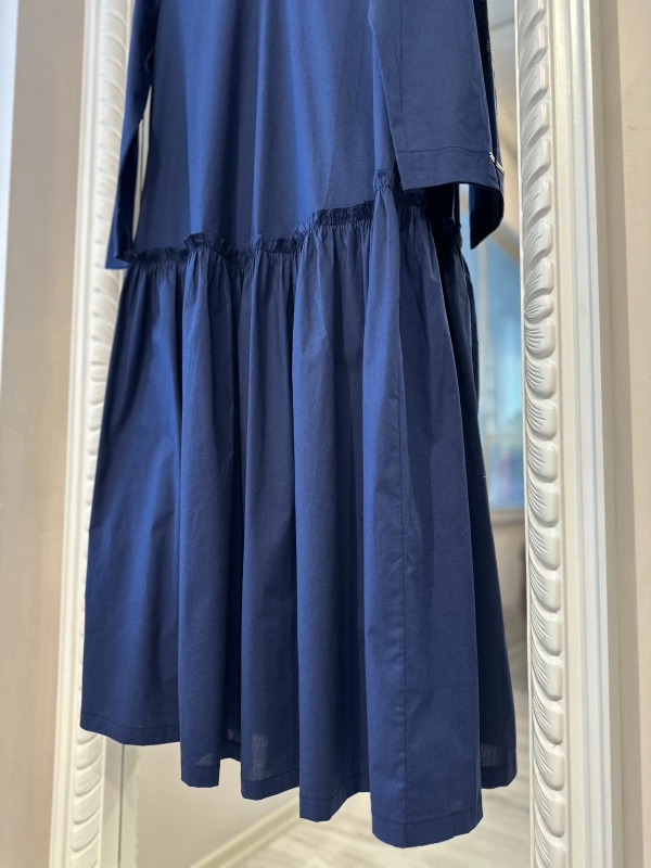 İNVEE 6389 Lacivert Elbise