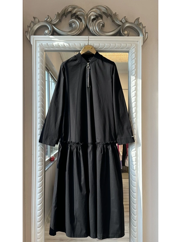 İNVEE 6389 Siyah Elbise