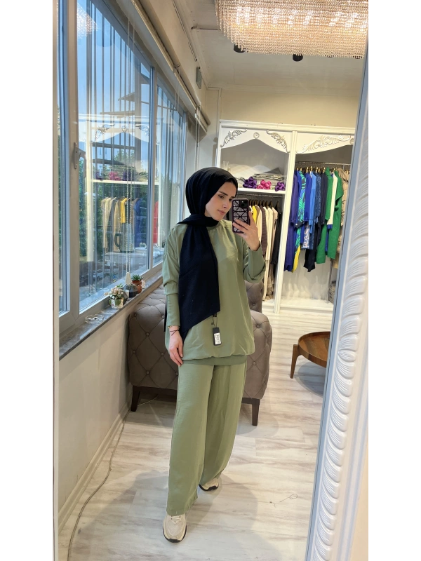 İNVEE 6419 Doğa Caz Tunik