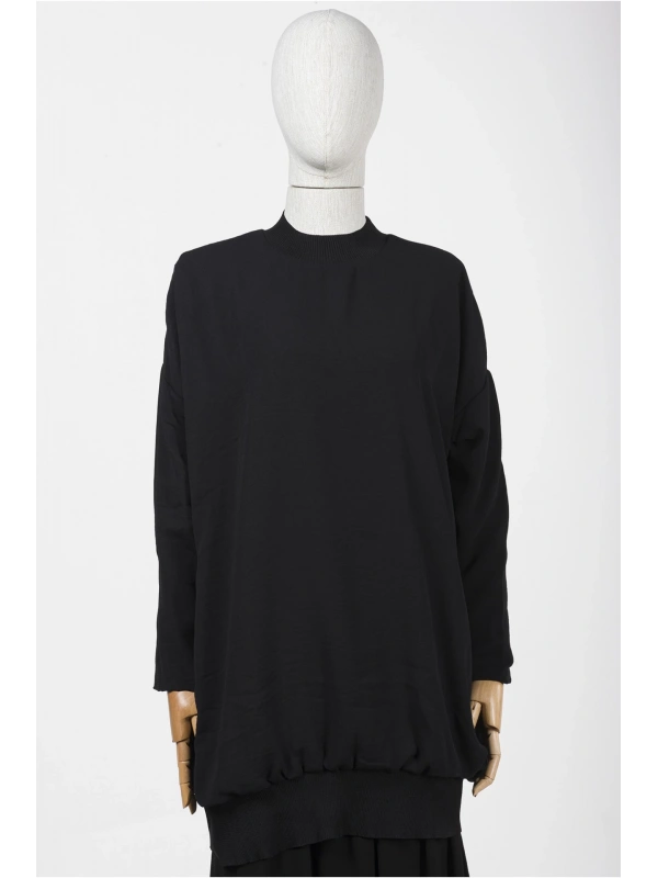 İNVEE 6419 Siyah Caz Tunik