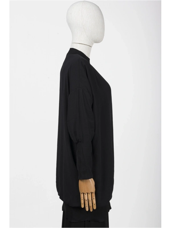 İNVEE 6419 Siyah Caz Tunik