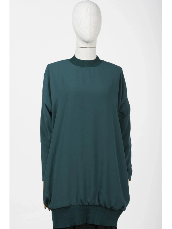 İNVEE 6419 Zümrüt Caz Tunik