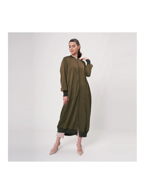 İNVEE 6430 Haki Kap / Ferace