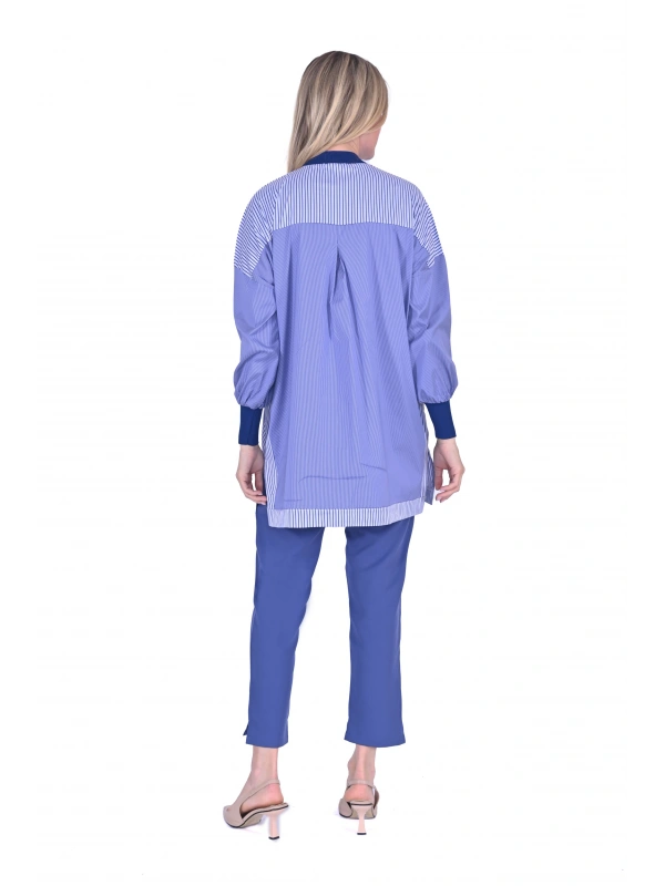 İNVEE 6652 Lacivert Gömlek