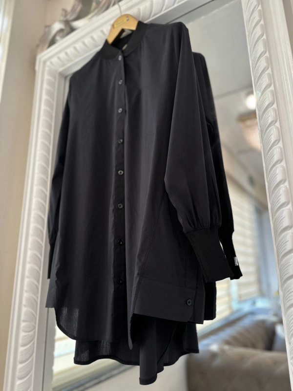 İNVEE 6674 Siyah Gömlek