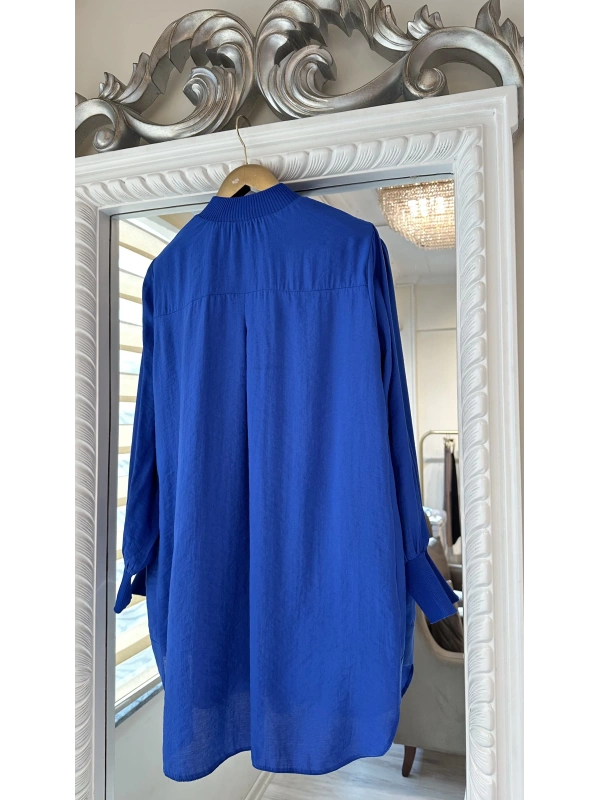 İNVEE 6674M Modal Gömlek - Sax