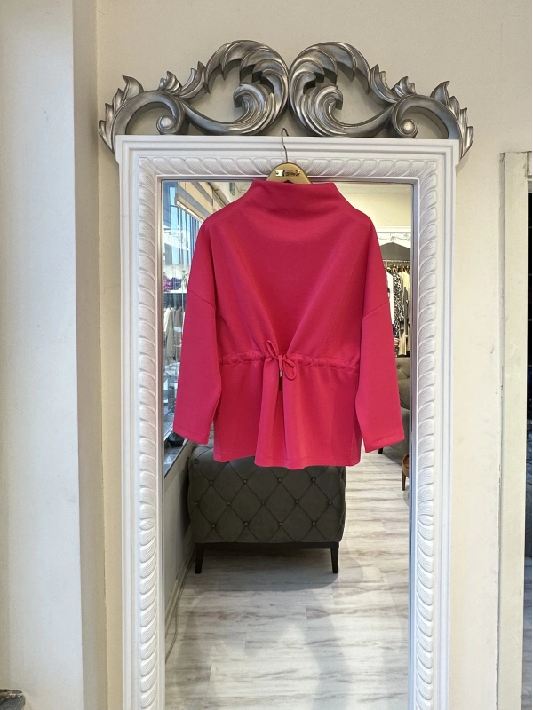 İNVEE 6690 Fuşya Scuba Tunik