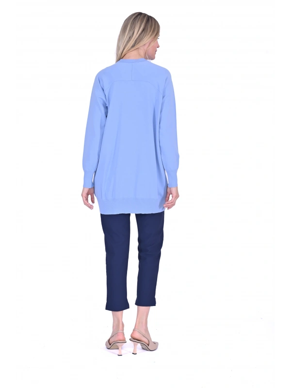 İNVEE 6723 Tunik - Mavi
