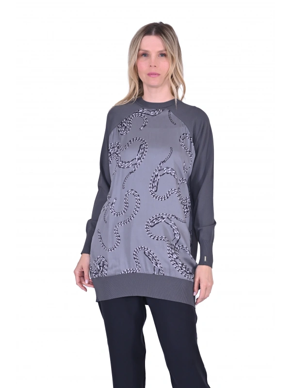 İNVEE 6723 Tunik Antrasit