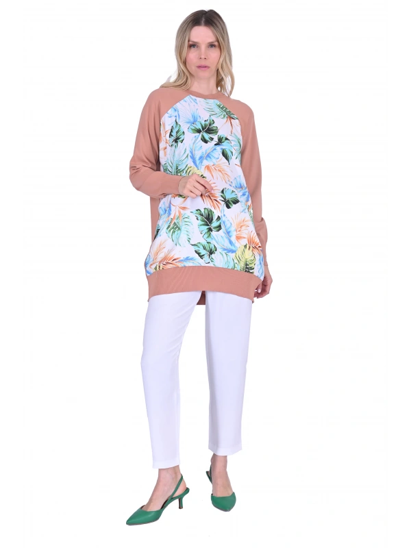 İNVEE 6723 Tunik - Soğan Kabuğu