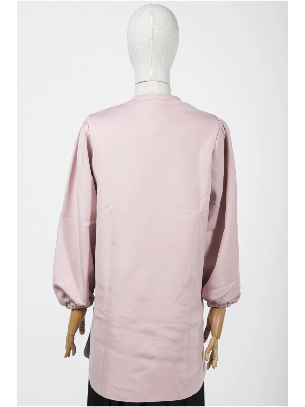 İNVEE 6745 Pembe Scuba Tunik