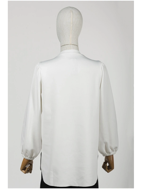 İNVEE 6745 Ekru Scuba Tunik