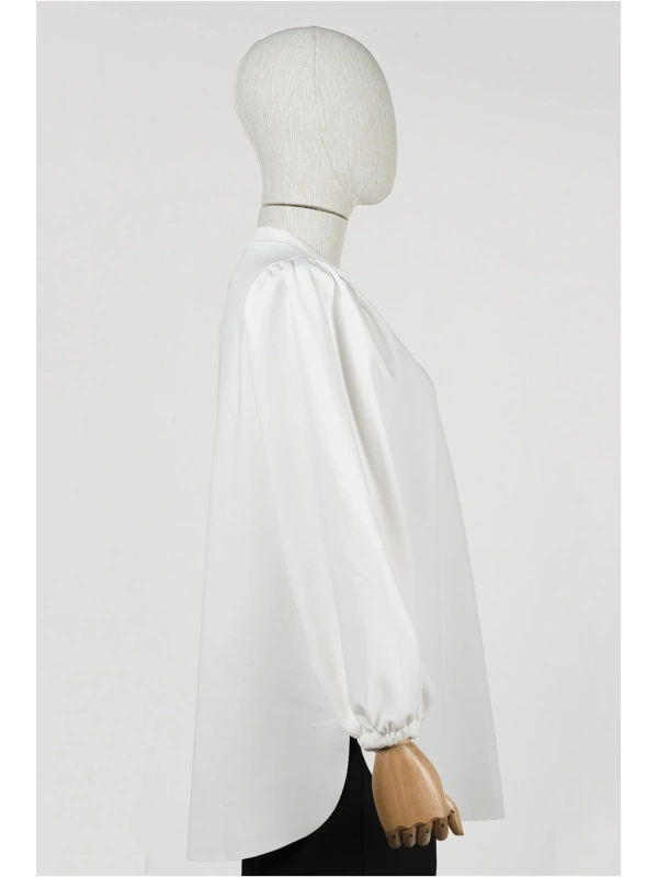 İNVEE 6745 Ekru Scuba Tunik