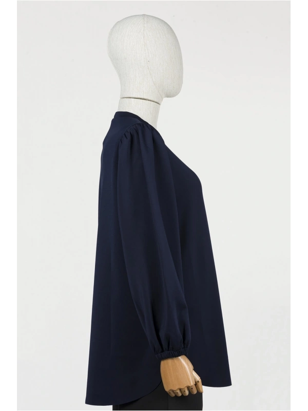 İNVEE 6745 Lacivert Scuba Tunik