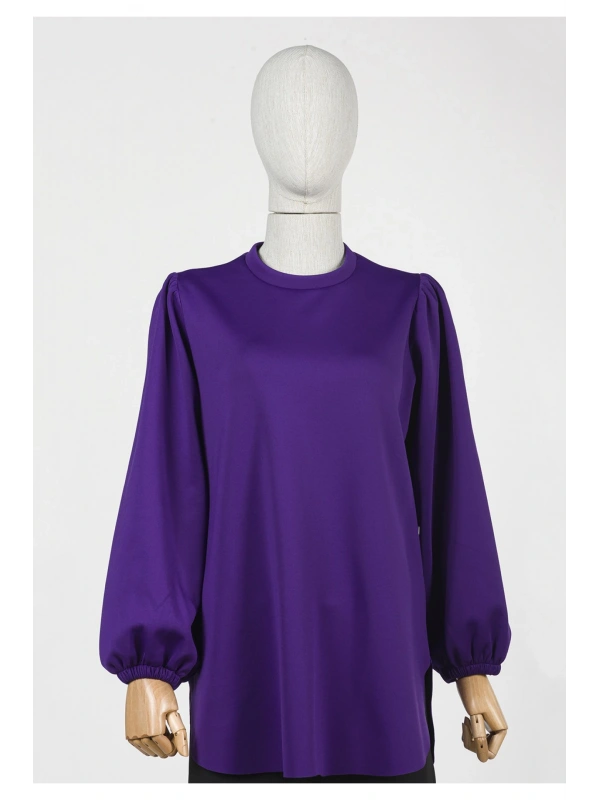 İNVEE 6745 Mor Scuba Tunik