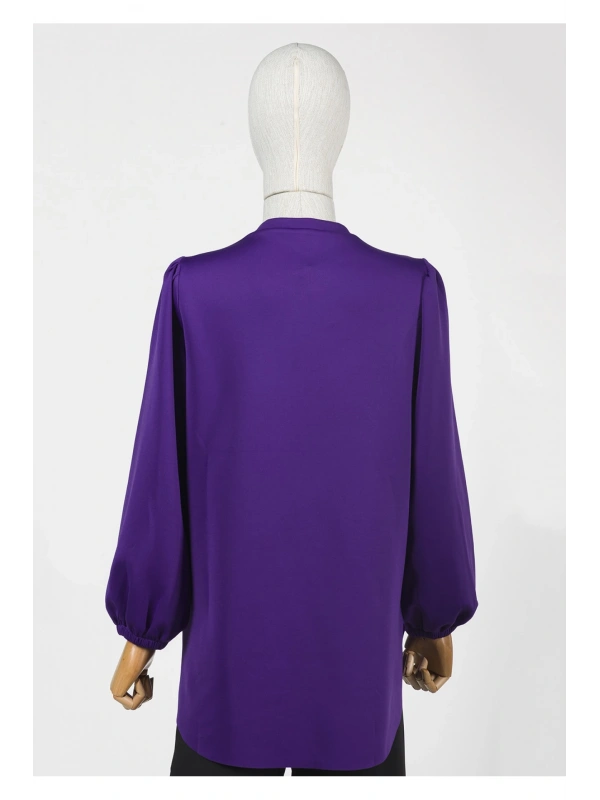 İNVEE 6745 Mor Scuba Tunik