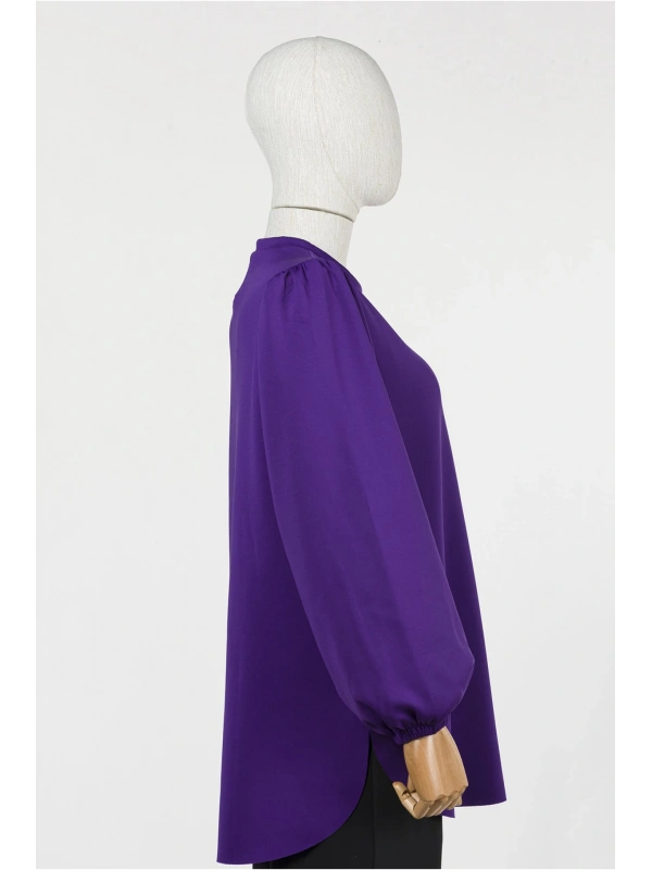 İNVEE 6745 Mor Scuba Tunik