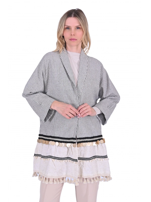 INVEE 6777 Keten Ceket