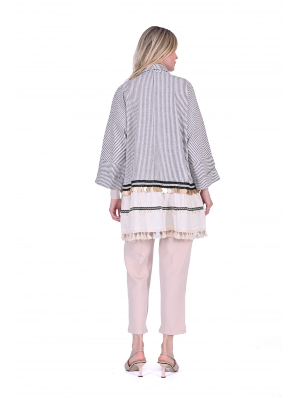 INVEE 6777 Keten Ceket