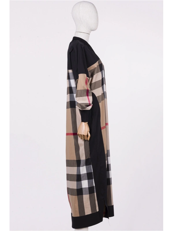 İNVEE 6780 Camel Uzun Gömlek