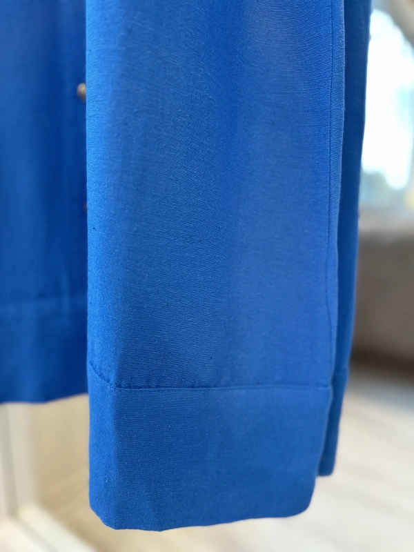 İNVEE Keten Karışımlı Kap - Sax