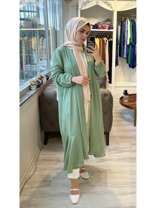 İNVEE 6813 Küfrengi Keten Kap