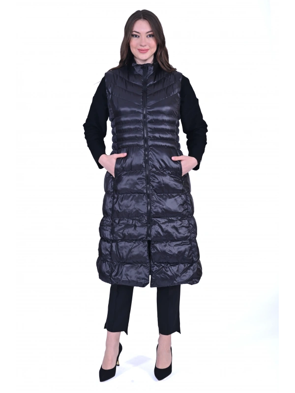 INVEE 6823 Siyah Dolum Yelek