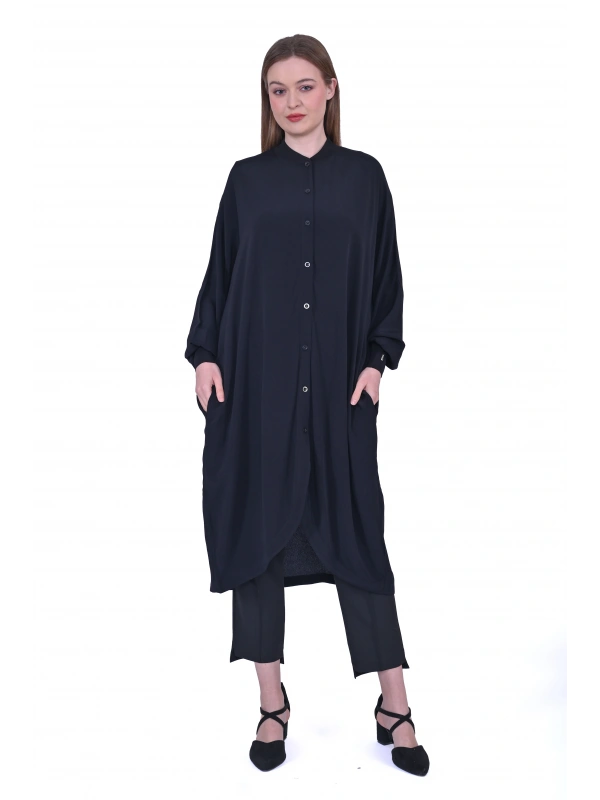 İNVEE 6832 Geniş Kalıp Gömlek