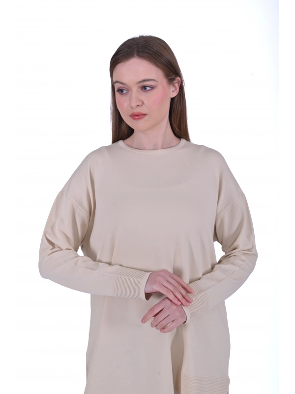 İNVEE Vanilya Triko Tunik