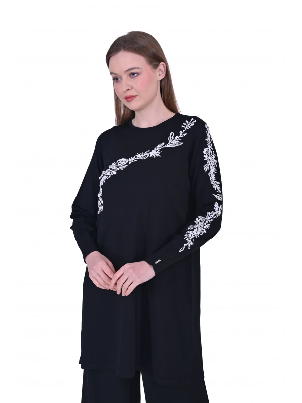 İNVEE 6849 Güldalı Triko Tunik