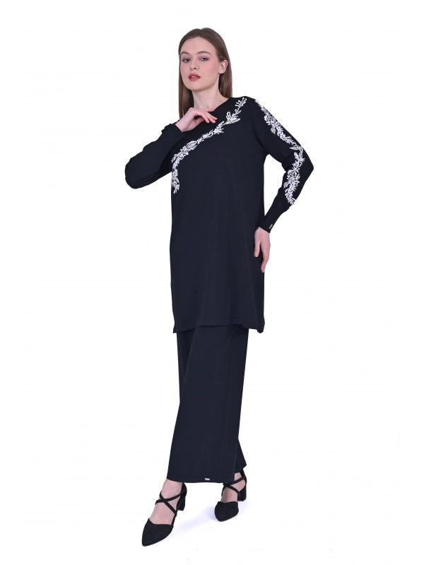 İNVEE 6849 Güldalı Triko Tunik