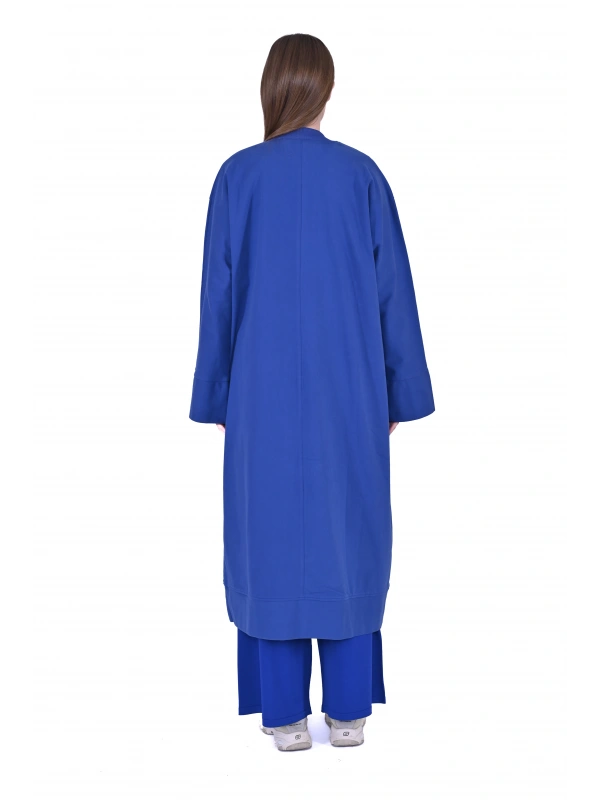 İNVEE 6855 İndigo Pamuklu Kap (Elde Yıkama)