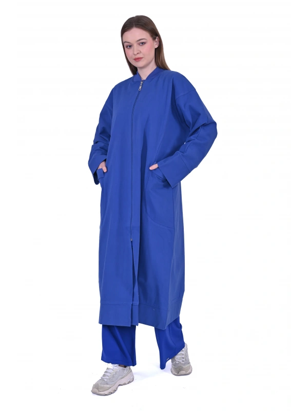 İNVEE 6855 İndigo Pamuklu Kap (Elde Yıkama)