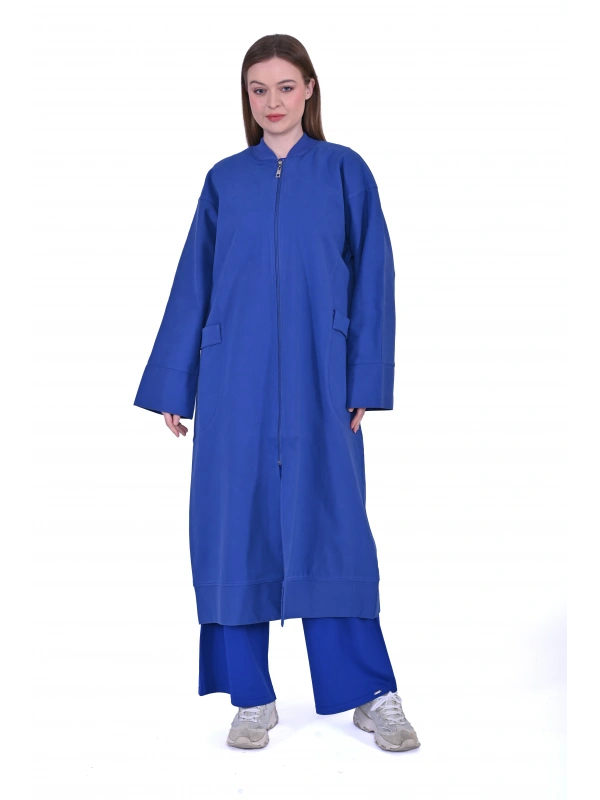 İNVEE 6855 İndigo Pamuklu Kap (Elde Yıkama)