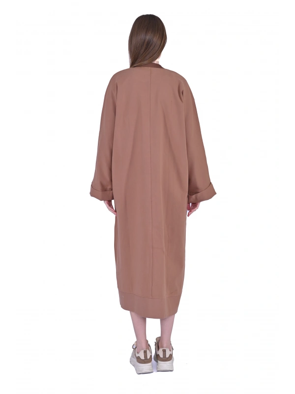 İNVEE 6855 Camel Pamuklu Kap (Elde Yıkama)