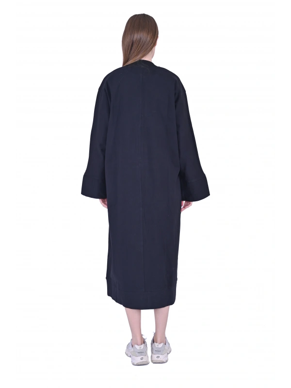 İNVEE 6855 Siyah Pamuklu Kap (Elde Yıkama)