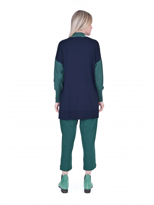 İNVEE 6862 Lacivert Triko Tunik