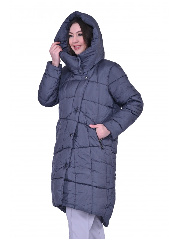 İNVEE 6864 Gri Şişme Mont