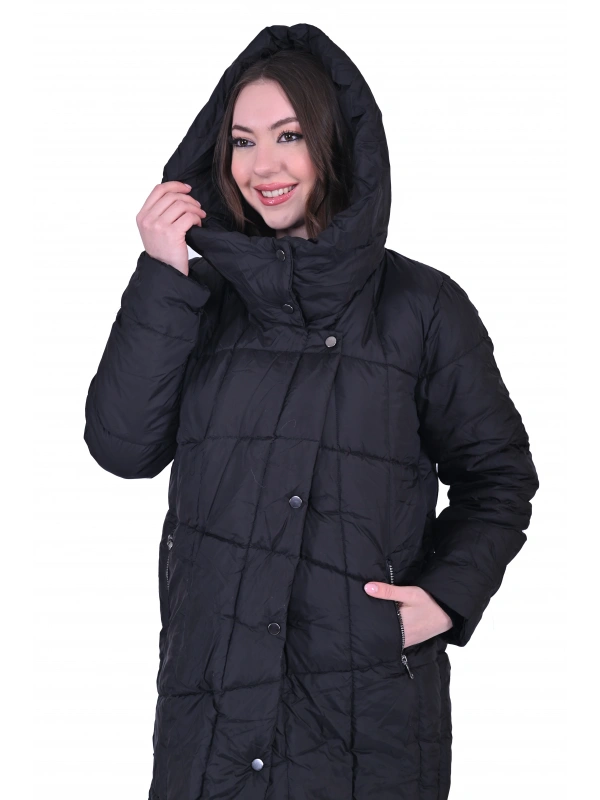 İNVEE 6864 Siyah Şişme Mont