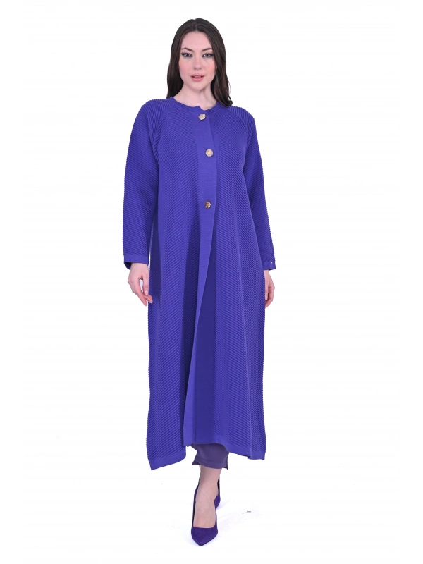 İNVEE 6866 Yün Karışımlı Mor Kap